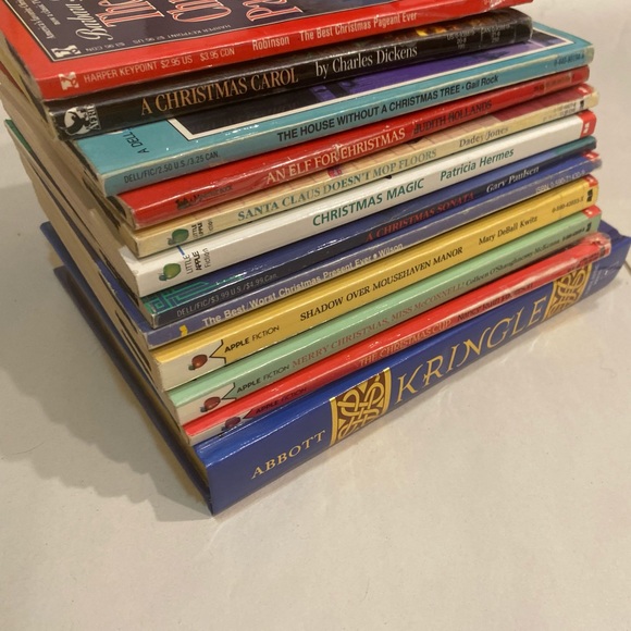 Set of 12 Christmas Books Vintage Young Adult Fiction Kids Novel Library Bundle - Picture 7 of 9